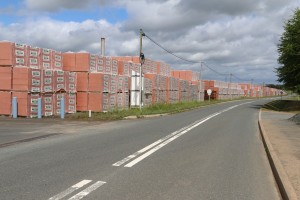 stockage en bordure de route